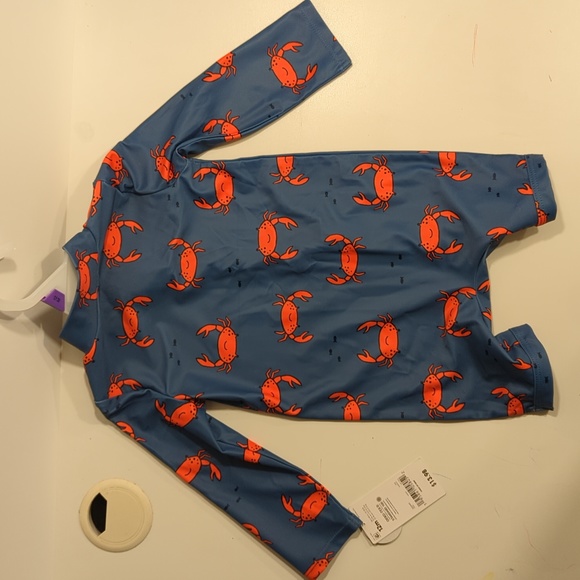 Carter's One Piece Rash Guard, NWOT - Picture 2 of 3